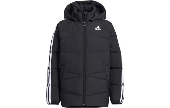 Детские пуховики/жилеты Adidas, черный