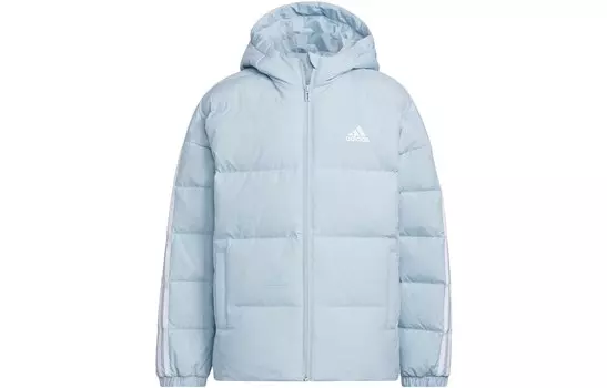 Детские пуховики/жилеты Adidas, светло-голубой