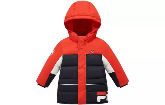 Детские пуховики/жилеты Fila Kids, синий
