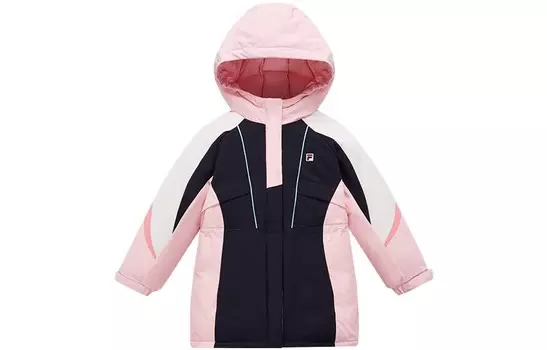 Детские пуховики/жилеты Fila Kids, темно-синий