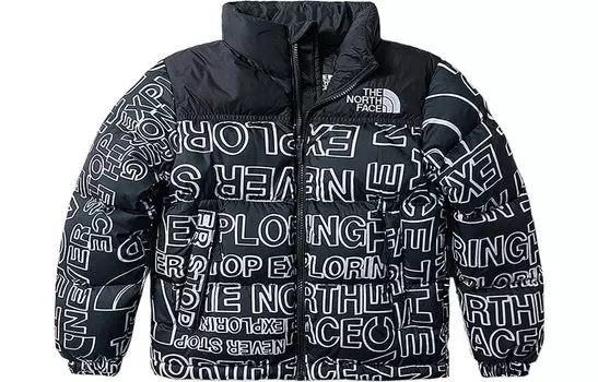 Детские пуховики/жилеты The North Face, цвет Print