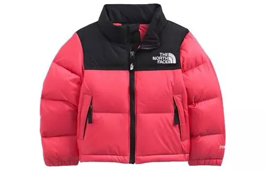Детские пуховики/жилеты The North Face, красный