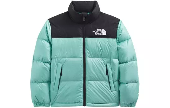 Детские пуховики/жилеты The North Face, зеленый