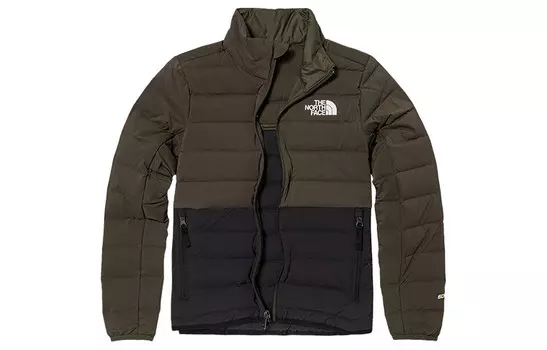 Детские пуховики/жилеты The North Face, зеленый/черный