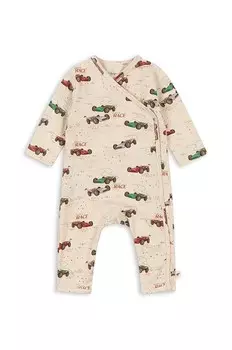 Детские рампы Konges Sljd BASIC NEWBORN ONESIE GOTS, бежевый