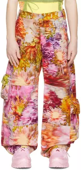 Детские разноцветные брюки-карго для газона Collina Strada