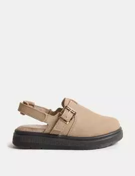 Детские резиновые сабо Marks & Spencer, желто-коричневый