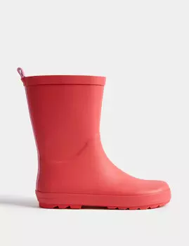 Детские резиновые сапоги Freshfeet (4 маленьких — 6 больших) Marks & Spencer, коралл