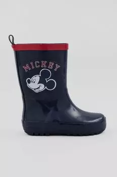 Детские резиновые сапоги на молнии Zippy, темно-синий