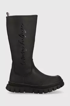 Детские резиновые сапоги Tommy Hilfiger, черный