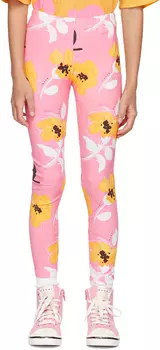 Детские розовые брюки Fiore Lounge Marni