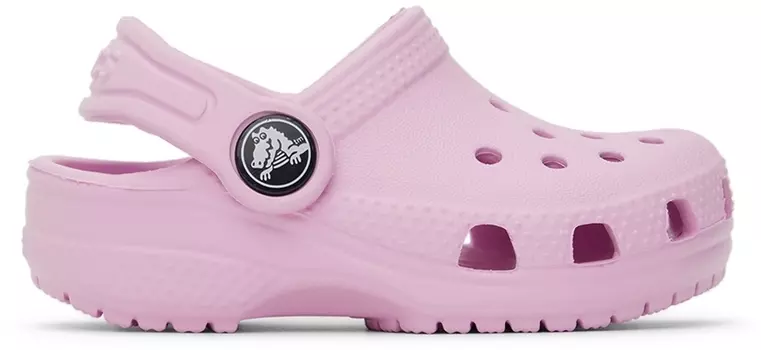 Детские розовые классические сандалии Crocs