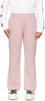 Детские розовые штаны Star Glitter Lounge Golden Goose