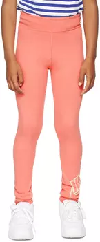 Детские розовые спортивные леггинсы Essential Nike