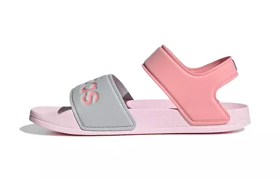 Детские сандалии Adilette Series Kids Pink/Grey Adidas