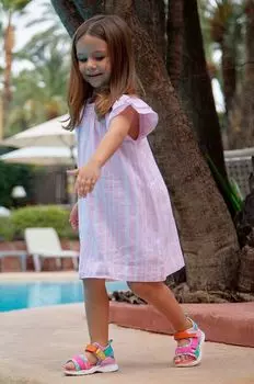 Детские сандалии Biomecanics, розовый