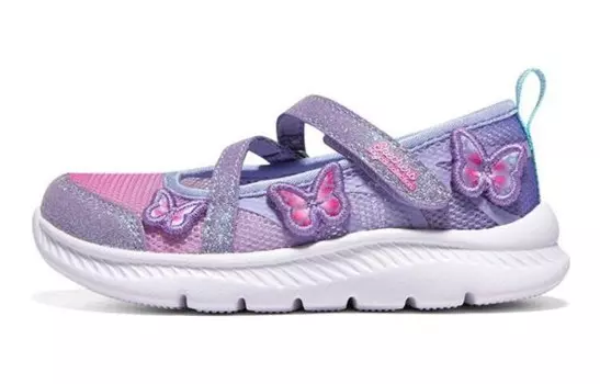 Детские сандалии Comfy Flex 2.0 PS Фиолетовый/белый Skechers