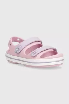 Детские сандалии Crocs CROCBAND CRUISER SANDAL, розовый