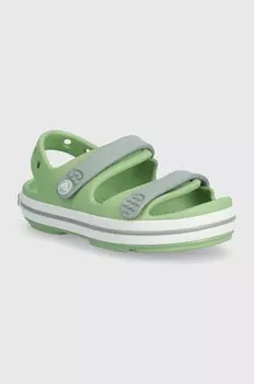 Детские сандалии Crocs CROCBAND CRUISER SANDAL, зеленый