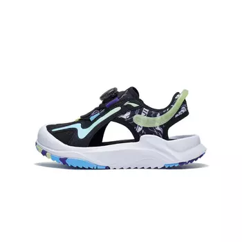 Детские сандалии CyberFLUID GS черные/зеленые Lining Young, черный