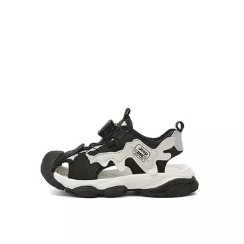 Детские сандалии детские белые Jeep, черный/белый