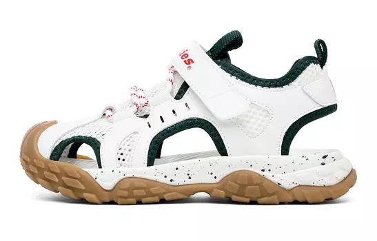 Детские сандалии Детские Белый Коричневый/белый Черный/хаки/желтый маш Dickies, хаки