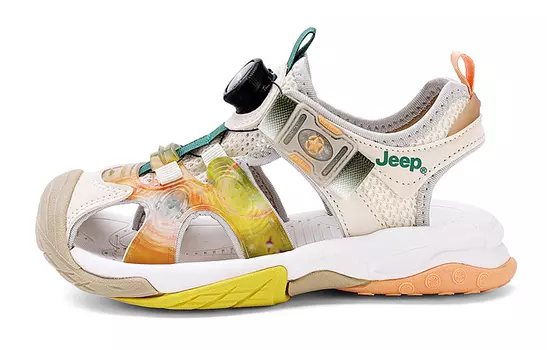 Детские сандалии детские бежевые/хаки Jeep, бежевый