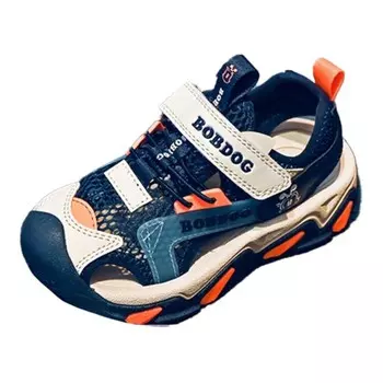 Детские сандалии Детские Bobdog, цвет Beige/Deep Sea Blue 23539