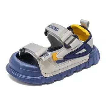 Детские сандалии Детские Bobdog, цвет Khaki/Dark Blue Blue [Upgraded Ver.]