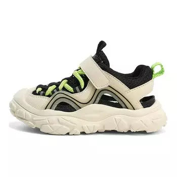 Детские сандалии Детские черные/бежевые Jeep, черный/бежевый