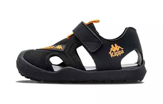 Детские сандалии детские черные Kappa Kids, черный