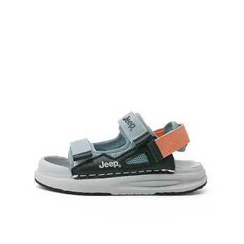 Детские сандалии детские черные/оранжевые/ Jeep, голубой