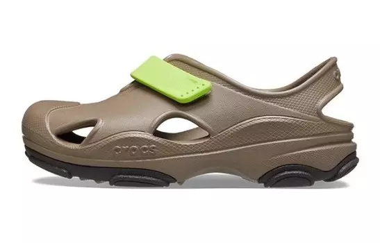 Детские сандалии детские Crocs, хаки