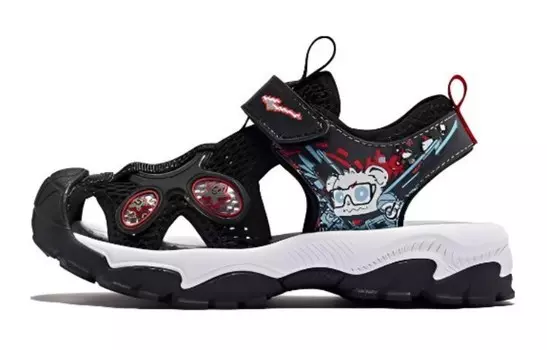 Детские сандалии Детские Erke Kids, цвет Carbon gray/positive black