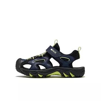 Детские сандалии Детские Erke Kids, цвет Positive black/wheat green