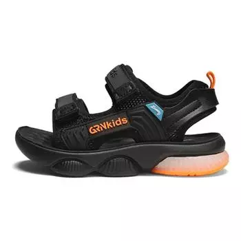 Детские сандалии детские K-Bird, черный/оранжевый