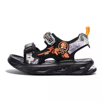 Детские сандалии Детские K-Bird, черный/оранжевый