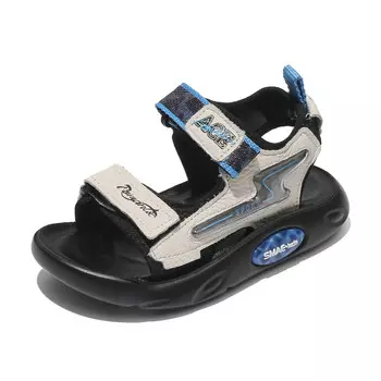 Детские сандалии Детские Kidsshouba, черный/оранжевый