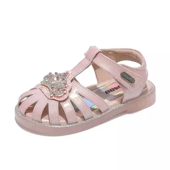 Детские сандалии Детские Kidsshouba, серебряный