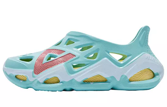 Детские сандалии детские новые зеленые и белые Peak