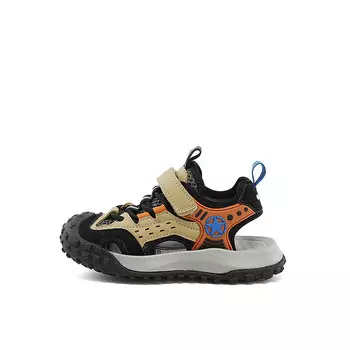 Детские сандалии Детские Оранжевые Jeep, черный/оранжевый