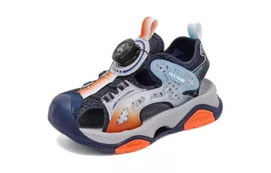 Детские сандалии Детские Paul Frank, цвет Navy blue/fireworks orange