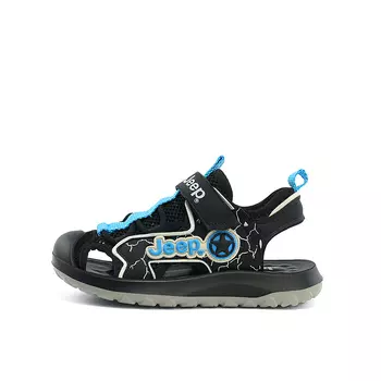 Детские сандалии детские синие Jeep, черный/синий