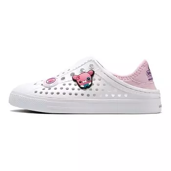 Детские сандалии Детские Skechers Kids, белый/розовый