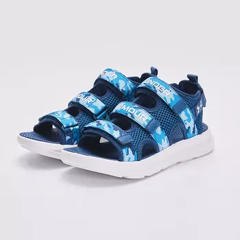 Детские сандалии Детские Under Armour, черный/белый