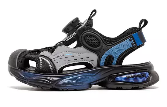 Детские сандалии детские Warrior, черный/серый