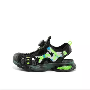 Детские сандалии Детские зеленые/черные Jeep, черный/зеленый