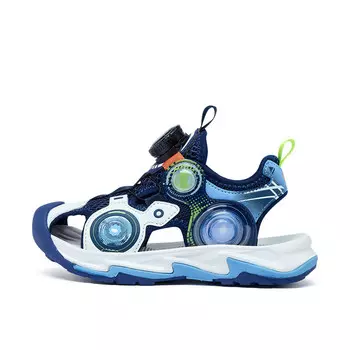 Детские сандалии для начальной школы Big Wasp, серый/синий