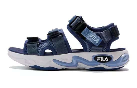 Детские сандалии FILA GS, Blue with White Lettering