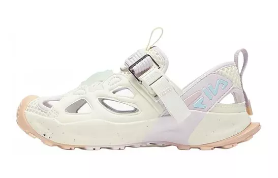 Детские сандалии FILA GS, Vanilla ice white/clove grey